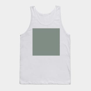 Solid Pastel Green Tank Top